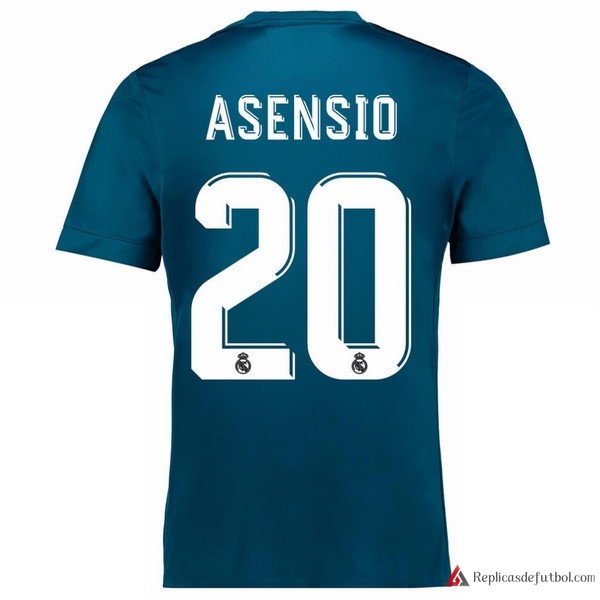 Camiseta Real Madrid Tercera equipación Asensio 2017-2018
